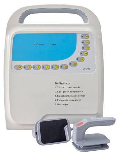 (MS-360A) Desfibrilador de AED Monofónico Portátil de Emergencia Desfibrilador Cardíaco