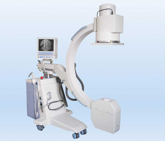 (MS-1040) Sistema de radiografía de rayos X de alta frecuencia Unidad móvil de rayos X con brazo en C